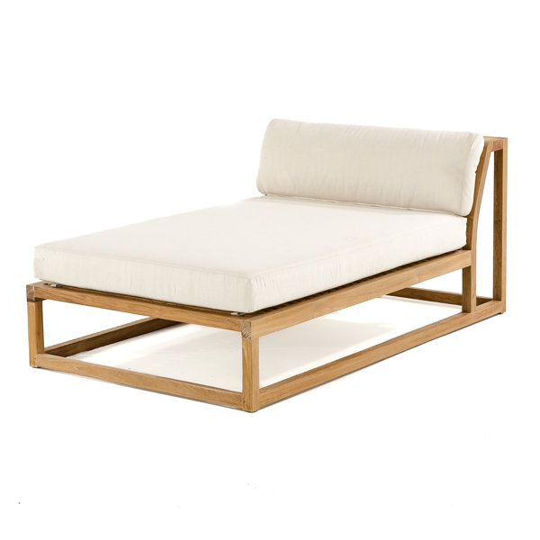 Westminster Teak Outdoor Teak Chaise Lounge Wayfair